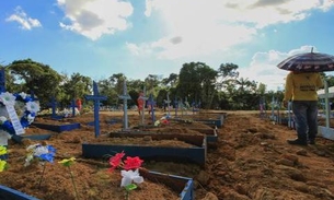 Cemitérios de Manaus registram menos de 40 enterros na segunda-feira