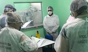 Hospital de campanha de Presidente Figueiredo recebe visita da FVS-AM