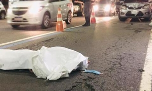 Homem morre atropelado ao tentar atravessar Torquato Tapajós 