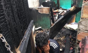 Em Manaus, menino de 6 anos morre em incêndio ao se esconder debaixo de pia