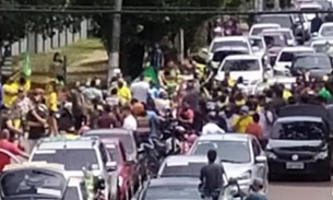 Apoiadores de Bolsonaro realizam carreata neste domingo em Manaus 