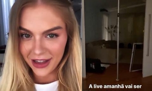 Com pole dance, Luísa Sonza promete causar em live: 'não estão preparados'