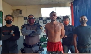 Suposto chefe de facção criminosa é preso com drogas no Amazonas