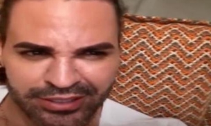 Em desabafo, Eduardo Costa revela que teve rosto desfigurado em acidente de avião: 'eu quase morri'