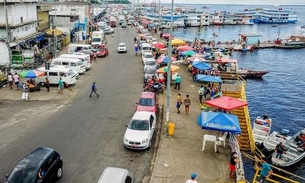 Sem festa dos bumbás de Parintins, movimento na Manaus Moderna é reduzido