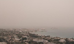 Chuva de areia está a caminho dos Estados Unidos 