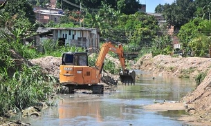 Dragagem de igarapés começa na zona Centro-Sul de Manaus