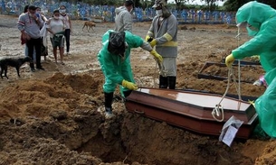 Manaus tem menos de 40 enterros na quarta-feira; uma morte por Covid-19