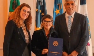 Nilton Lins firma convênio com Universidade dos Açores em Portugal
