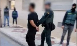 Irmãos brasileiros foram presos pela Guarda Civil da Espanha em Málaga. Foto: Divulgação Guarda Civil da Espanha