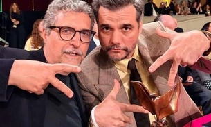 Kleber e Wagner comemoraram - Foto: Reprodução Instagram/Kleber Mendonça Filho