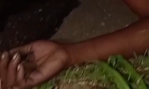 Mulher estava muito machucada - Foto: Divulgação 