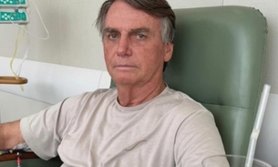 Bolsonaro internado em outra ocasião - Foto: Reprodução/Instagram