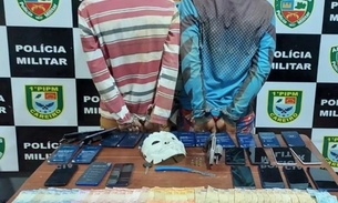 Dupla roubou mais de 20 celulares - Foto: Divulgação 