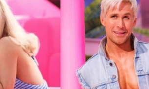 Margot Robbie e Ryan Gosling aparecem como Barbie e Ken em bastidores; veja
