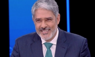 William Bonner no Jornal Nacional - Foto: Reprodução TV Globo