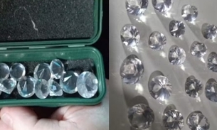 Criminosos roubaram lote de diamantes avaliado em R$ 15 milhões. — Foto: Polícia Civil (PC-PR)