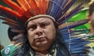 Cacique Jair Miranha, assassinado em Manaus, no Amazonas — Foto: Divulgação