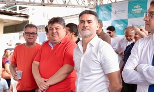 Presidente da CMM, David Reis e Prefeito de Manaus, David Almeida - Foto: Reprodução
