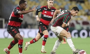Fluminense x Flamengo — Foto: LUCAS MERÇON / FLUMINENSE F.C