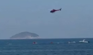 Avião caiu no mar - Foto: Reprodução