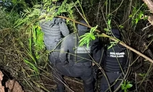 Corpo da vítima estava na mata - Foto: Divulgação 