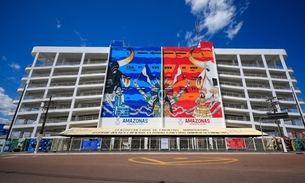 Inscrições de concurso para novo mural da fachada do Bumbódromo de Parintins estão abertas