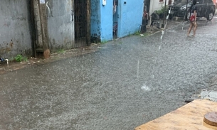 Rua alagada na Compensa - Foto: Jander Robson/Portal do Holanda