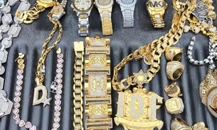 Joias valem milhões - Foto: Divulgação PRF