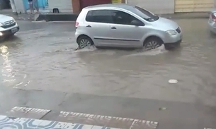 Rua alagada - Foto: Reprodução