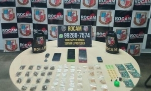 Drogas apreendidas com ele - Foto: Divulgação 