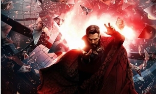 Arte conceitual do filme 'Doutor Estranho no Multiverso da Loucura', com Benedict Cumberbatch Foto: Disney Studios