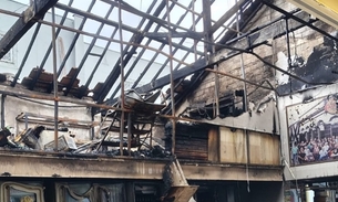 Combate às chamas - Foto: Divulgação CBMAM