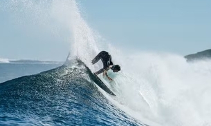 Gabriel Medina em ação em Margaret River. Foto: Beatriz Ryder/ World Surf League