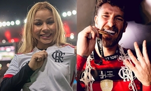 Foto Flávia Saraiva: Paula Reis / CRF e foto Leo Peira: Reprodução/Instagram