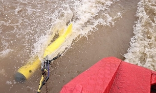 Sonar é usado no perímetro de buscas - Foto: Jander Robson/Portal do Holanda