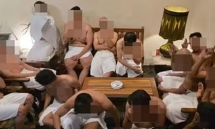 Operação prende 201 homens nus em 'centro de saúde'