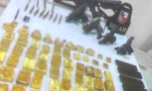 Ouro e armas aprendidas - Foto: Divulgação 