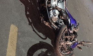 Motocicleta ficou destruída - Foto: Divulgação