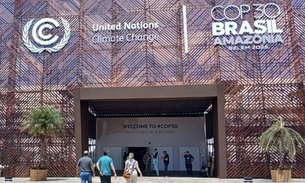 Fachada da COP30 em Belém - Foto: Ronaldo Siqueira/Portal do Holanda