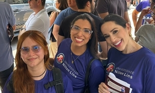 Estudantes da Universidade Nilton Lins, no Amazonas, participando do Enamed 2025