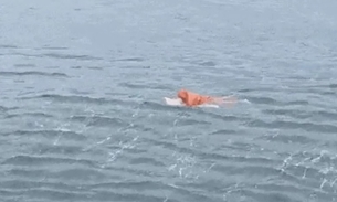 Rodrigo ficou à deriva por quase 20 horas - Foto: Divulgação 