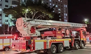 Hospital da Santa Casa pega fogo em Belo Horizonte