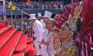 Juliana Paes voltou à Sapucaí - Foto: Reprodução TV Globo