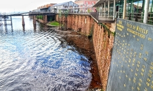 Rio desacelerou - Foto: Jander Robson/Portal do Holanda