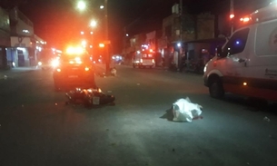 Jovem morre e outro fica ferido em acidente entre moto e rota de empresa em Manaus 