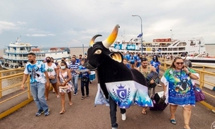 Caravana Azulada leva torcedores de Manaus para lançamento de novo albúm em Parintins