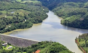 Represa Dal Bó, em Caxias do Sul. — Foto: Divulgação/Samae