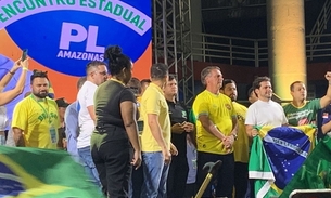 Alberto Neto lança pré-candidatura com presença de Bolsonaro e público menor que o esperado