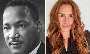 Martin Luther King e Julia Roberts / Foto: Divulgação e Reprodução Instagram